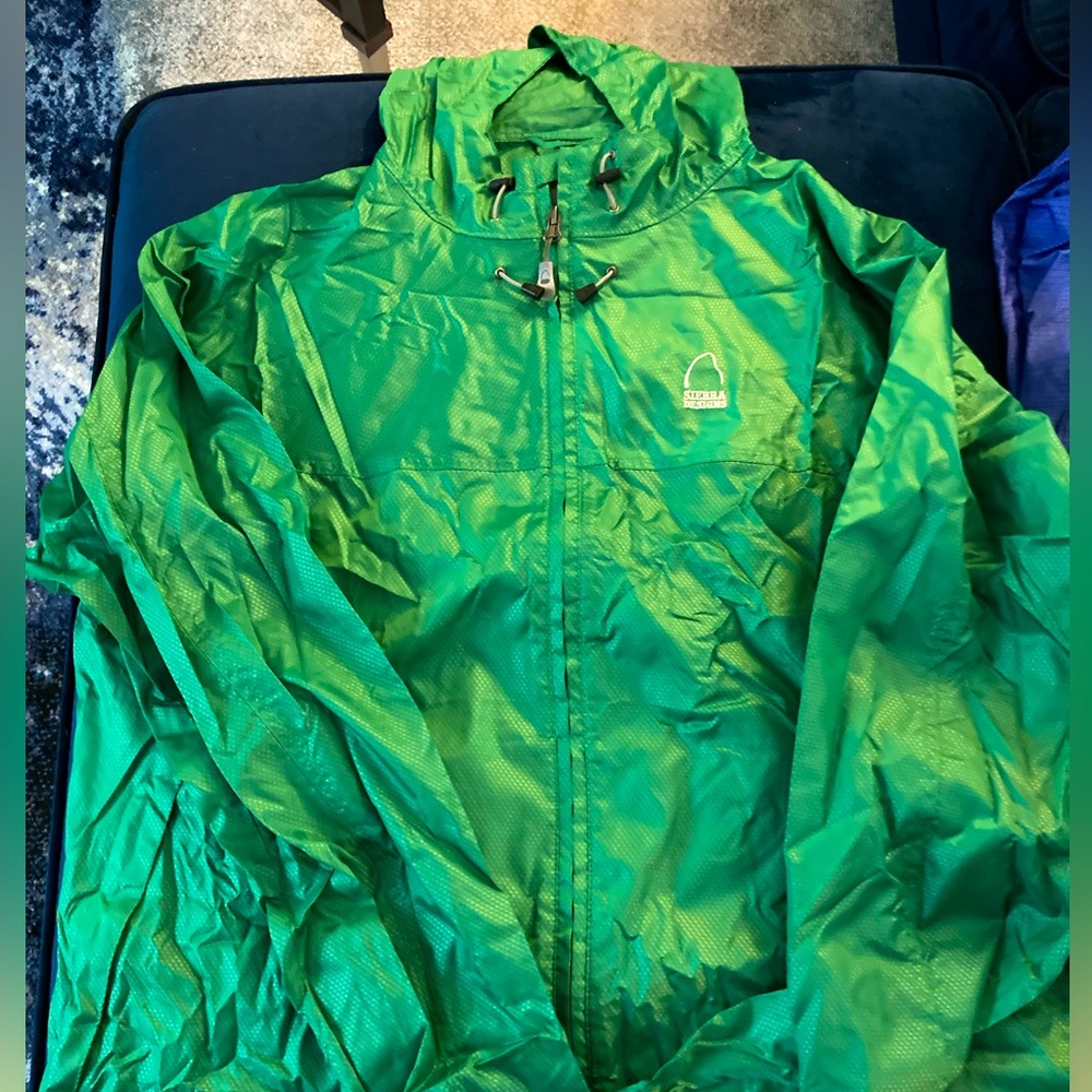 Green Rain Jacket
